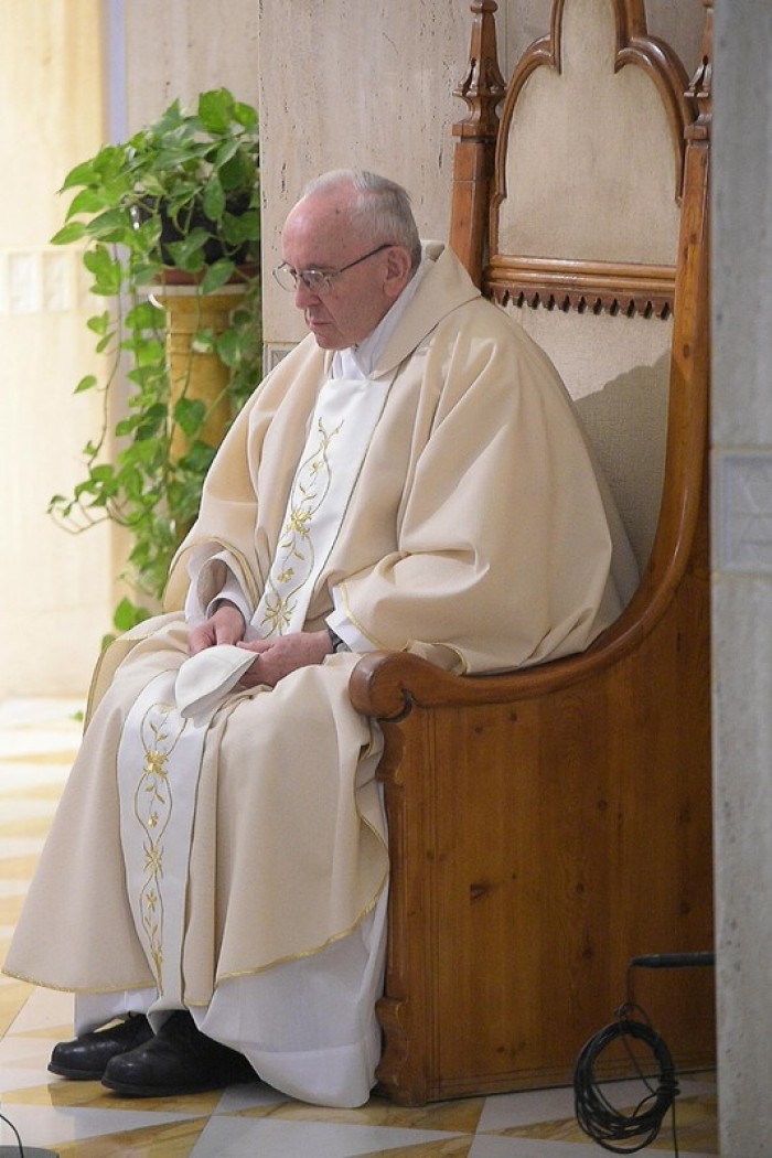 Papst Franziskus. Foto: epa/Vatican Press Office