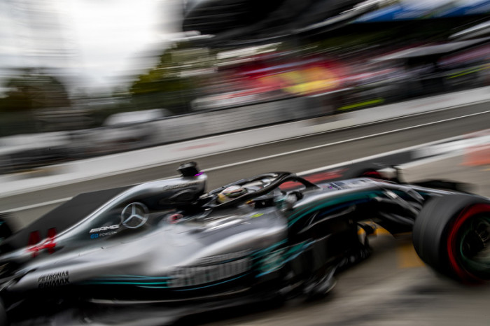 Britischer Formel-Eins-Fahrer Lewis Hamilton von Mercedes AMG GP. Foto: epa/Srdjan Suki