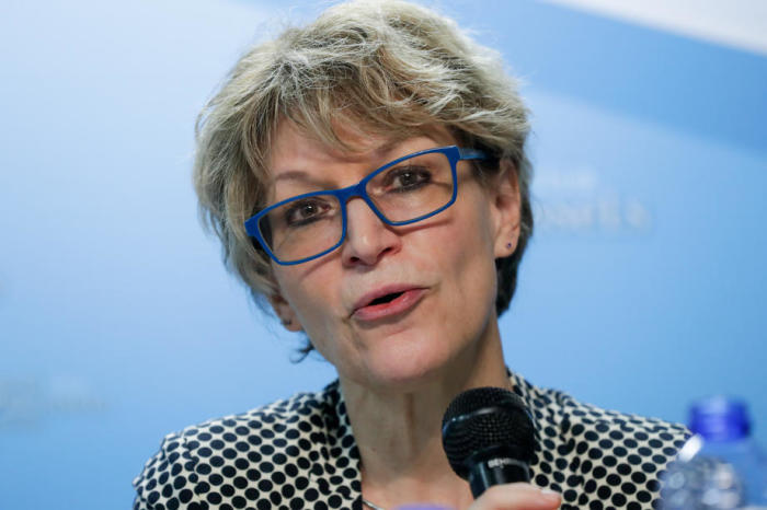 Agnès Callamard, Generalsekretärin von AI. Foto: epa/Stephanie Lecocq