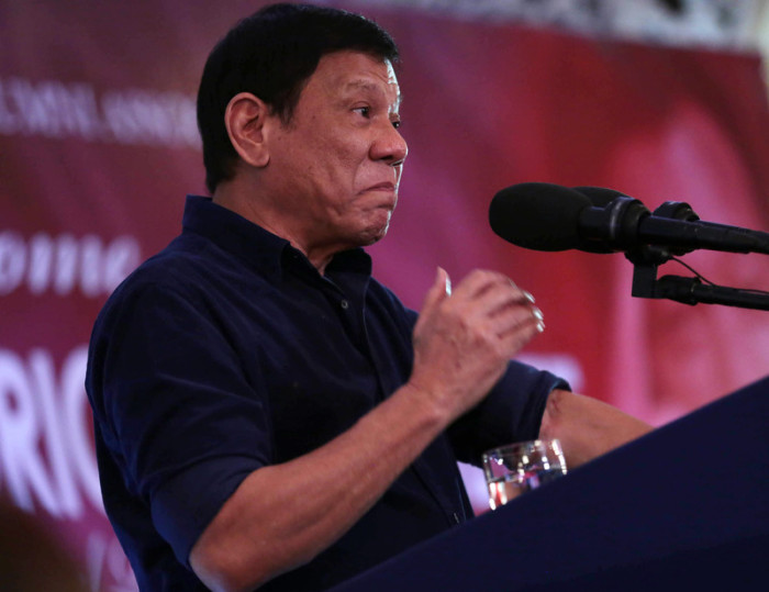Präsident Rodrigo Duterte. Foto: epa/Toto Lozano