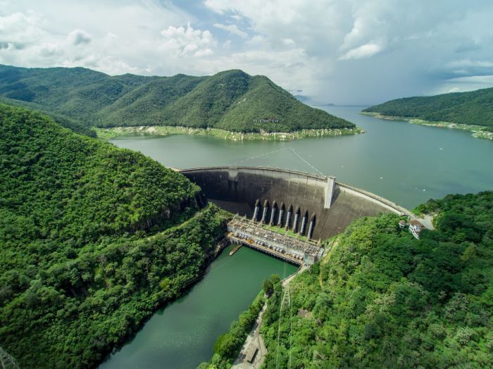 Der Bhumibol-Damm befindet sich im Bezirk Sam Ngao der Provinz Tak. Foto: Electricity Generating Authority Of Thailand