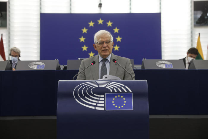 Hoher Repräsentant der Europäischen Union für Außen- und Sicherheitspolitik Josep Borrel. Foto: epa/Jean-francois Badias