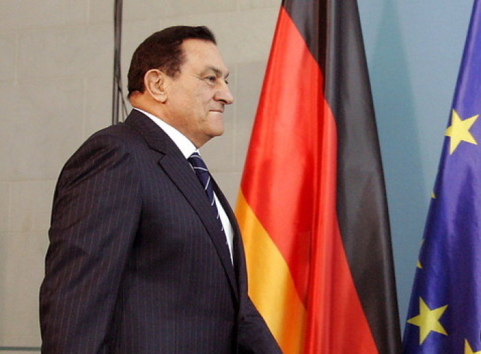 Ägyptischer Präsident Husni Mubarak. Foto: epa/Michael Hanschke