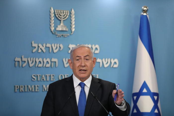 Der israelische Premierminister kündigt ein Friedensabkommen zur Aufnahme diplomatischer Beziehungen mit den VAE an. Foto: epa/Abir Sultan