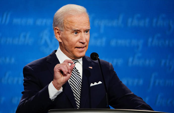 Präsidentschaftskandidat der Demokratischen Partei, Joe Biden. Foto: epa/Jim Lo Scalzo