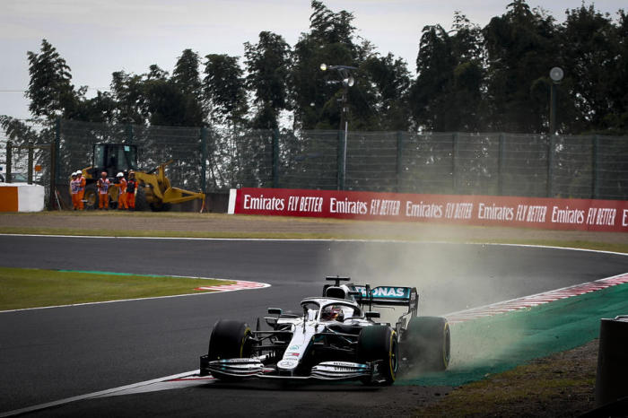 Der britische Formel-1-Pilot Lewis Hamilton von Mercedes. Foto: epa/Diego Azubel