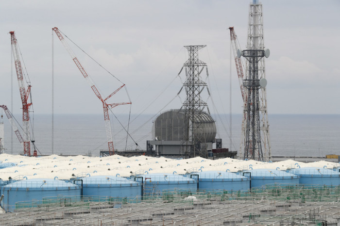 Blick auf den Reaktor 3 des Atomkraftwerks Fukushima Daiichi. Foto: epa/