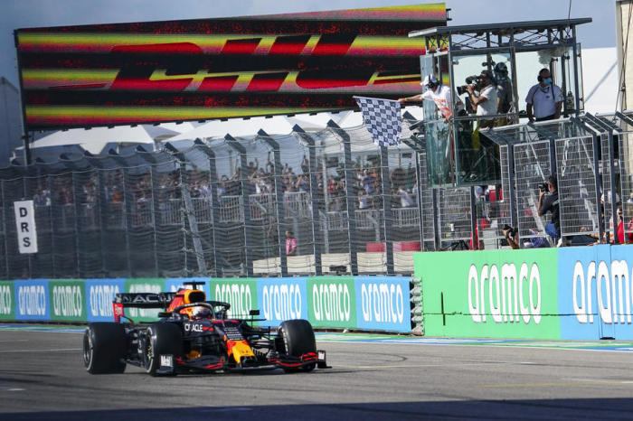 Niederländischer Formel-1-Fahrer Max Verstappen von Red Bull. Foto: epa/Shawn Thew