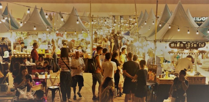 Tolle Optik und ideenreich arrangiert. Das Pattaya-Debut vom Fin Market war ein großer Erfolg. Fotos: Jahner