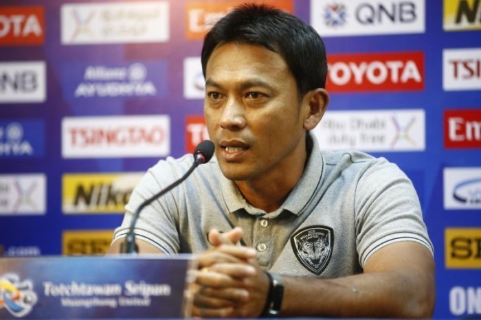 Totchtawan Sripan trainiert den FC Suphanburi. Foto: The Nation