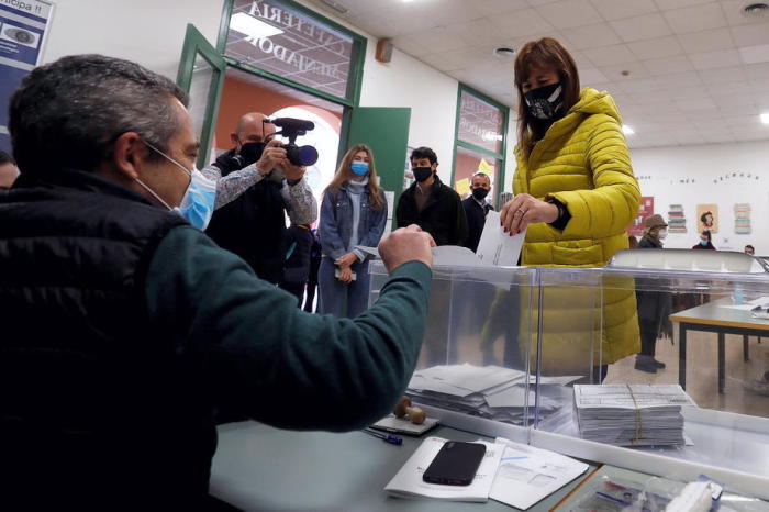 In Katalonien finden Regionalwahlen statt. Foto: epa/Alberto Estevez