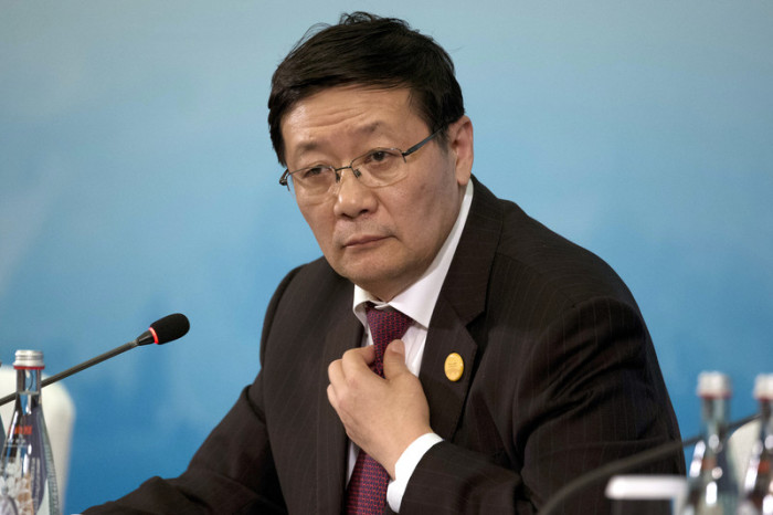  Chinas Finanzminister Lou Jiwei. Foto: epa/Ng Han Guan