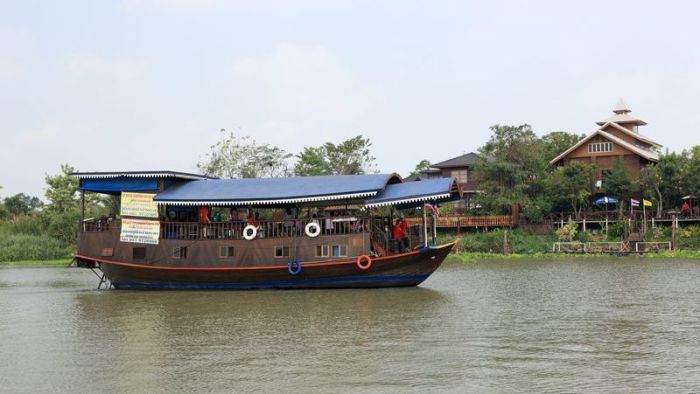 Mit dem Boot von Bangkok nach Ayutthaya