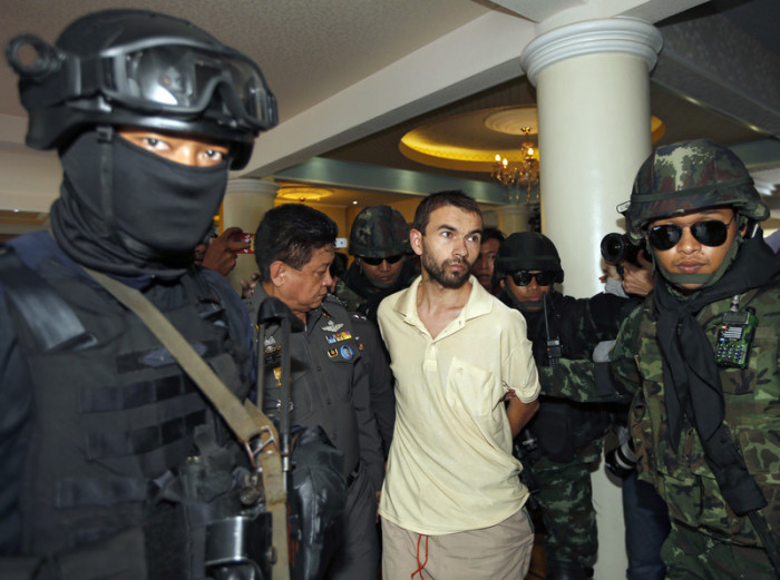 Einer der bisher festgenommenen Männer, Adem Karadag. Foto: epa/Rungroj Yongrit
