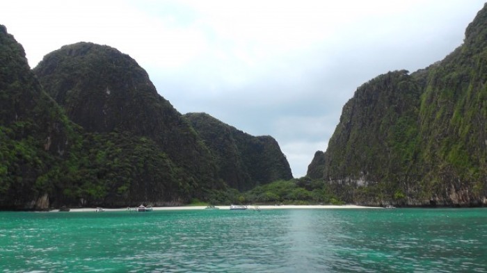 Zum Wohle des maritimen Lebensraumes bleibt die Maya Bay bis auf Weiteres für Besucher gesperrt.  Foto: The Nation