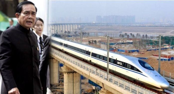Im Jahr 2023 soll der erste Abschnitt der High-Speed-Strecke zwischen Thailand und China in Betrieb genommen werden. Foto: The Thaiger