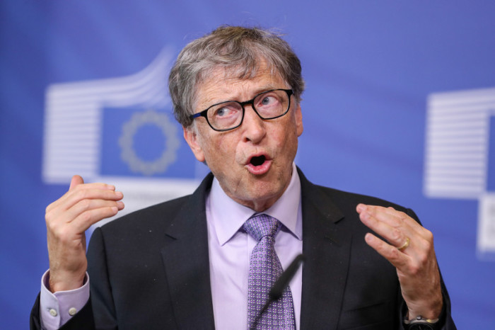 Microsoft-Gründer Bill Gates. Foto: epa/Stephanie Lecocq