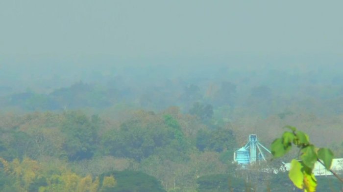 Die Nordprovinz leidet derzeit wieder unter hoher Luftverschmutzung. Foto: The Nation