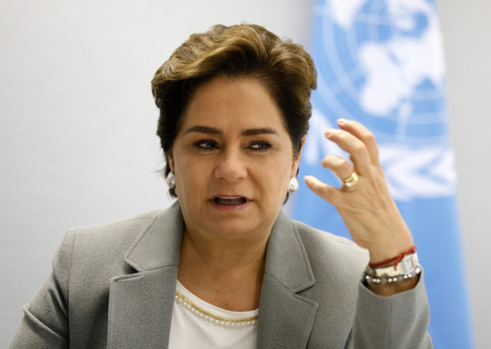 Die oberste UN-Klimaschützerin Patricia Espinosa. Foto: epa/Ronald Wittek
