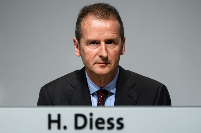 VW-Vorstandschef Herbert Diess. Foto: epa/Clemens Bilan