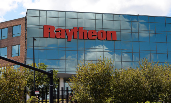 Das Hauptquartier von Raytheon in Woburn. Foto: epa/Cj Gunther