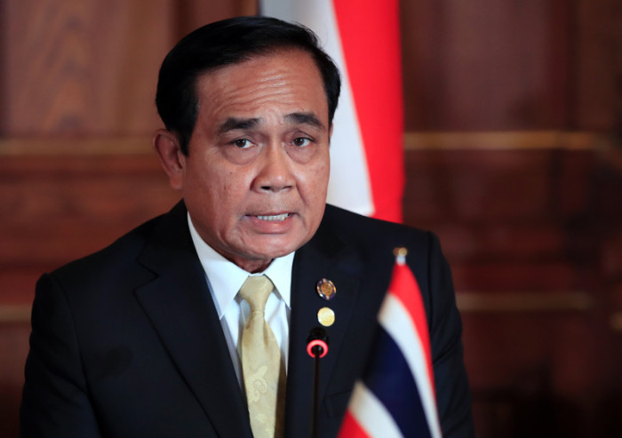 Premierminister Prayut Chan-o-cha. Foto: epa/Franck Robichon