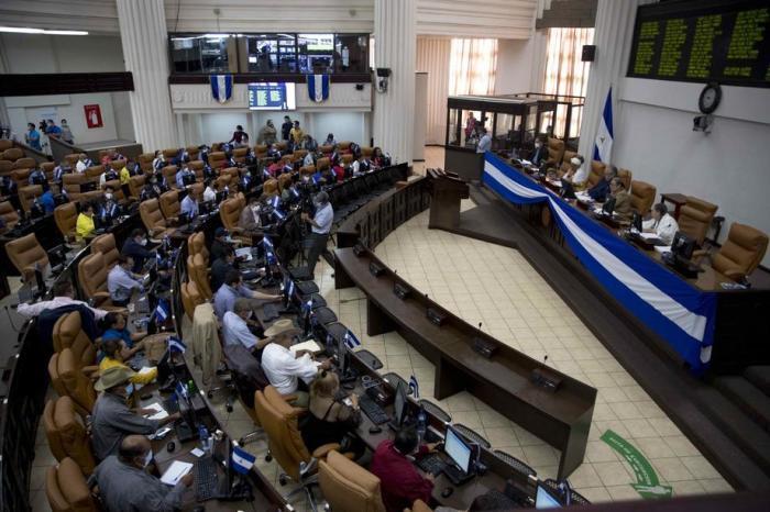 Nicaraguanisches Parlament verabschiedet umstrittenes Gesetz über ausländische Agenten. Foto: epa/Jorge Torres