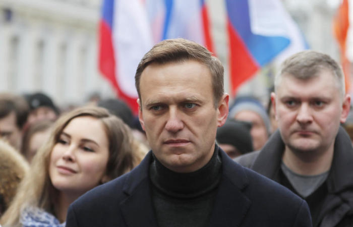 Der russische Oppositionsführer und Anti-Korruptions-Aktivist Alexej Navalny (C). Foto: epa/Juri Kotschetkow