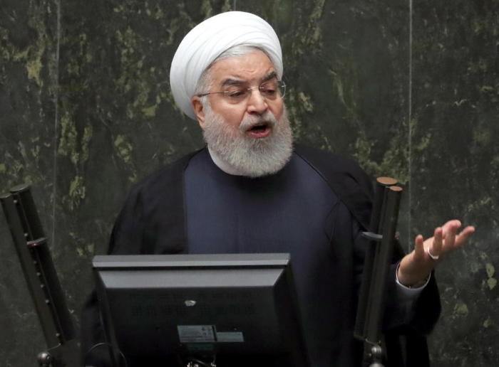 Iranian President Hassan Rouhani .Photo: epa/ABEDIN TAHERKENAREH