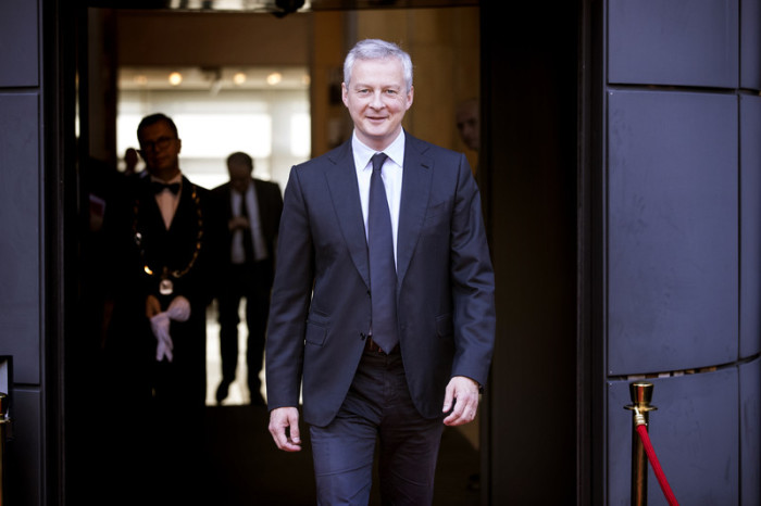 Frankreichs Finanzminister Bruno Le Maire. Foto: epa/Etienne Laurent