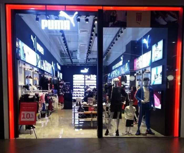 Der Puma Store in der Bangkoker Shopping Mall Iconsiam ist nur einer der über 300 Puma-Shops in Thailand und Macau.  Foto: German Sport & Lifestyle Co. Ltd.