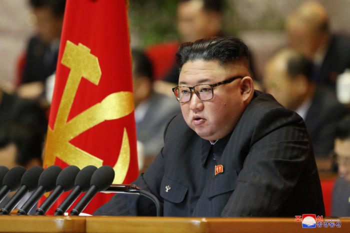 Die staatliche nordkoreanische Zentrale Nachrichtenagentur (KCNA) zeigt Kim Jong-un. Foto: epa/Kcna