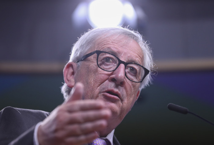 EU-Kommissionspräsident Jean-Claude Juncker. Foto: epa/Olivier Hoslet