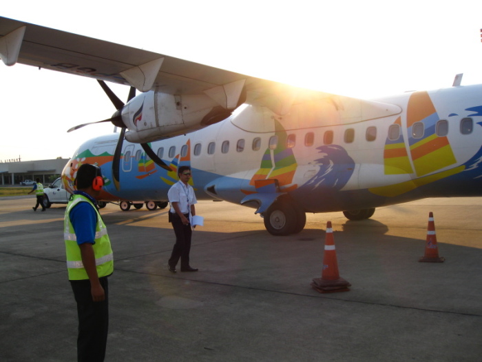 Die thailändische Privatfluggesellschaft Bangkok Airways will mit Sondertarifen den Inlandstourismus ankurbeln. Foto: Jahner