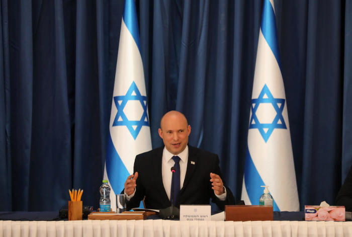 Der israelische Premierminister Naftali Bennett. Foto: epa/Gil Cohen-magen / Pool