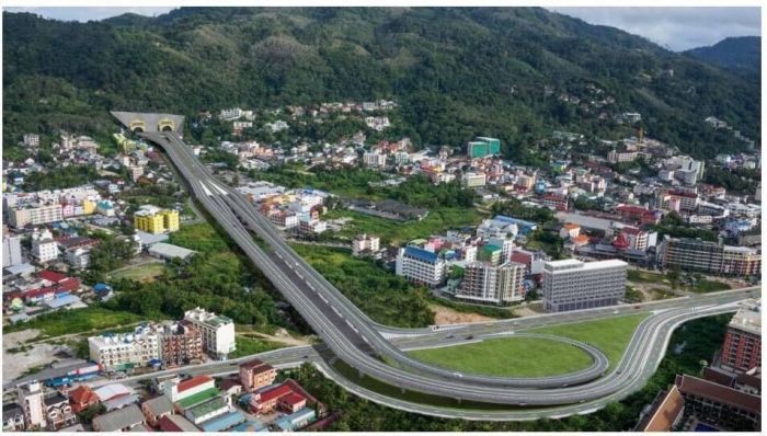 Architektenentwurf des geplanten Patong-Tunnels. Bild: Prime Minister's Delivery Unit (PMDU)