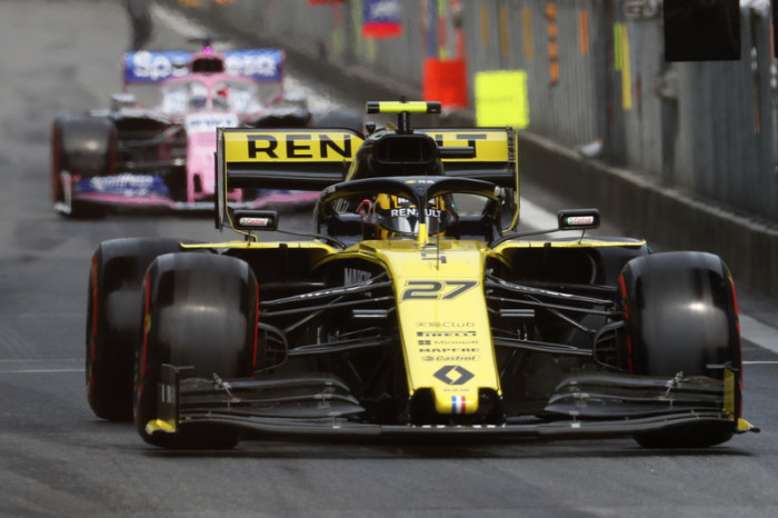 Der Deutsche Formel-1-Pilot Nico Hulkenberg von Renault ist am Start. Foto: epa/Wu Hong