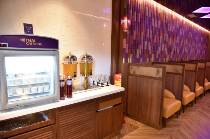 Die neue Lounge erstrahlt im Phuket-typischen „Sino-portugiesischen Stil“. Foto: Thai Airways International