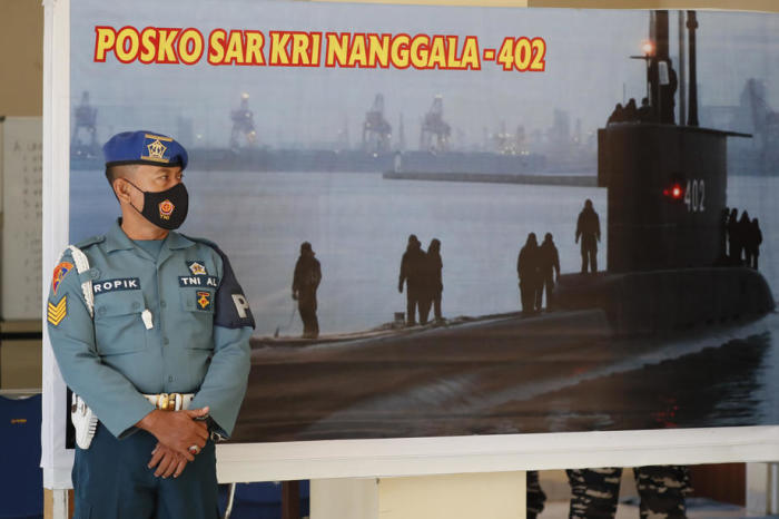 Ein U-Boot der indonesischen Marine wird auf Bali vermisst. Foto: epa/Made Nagi