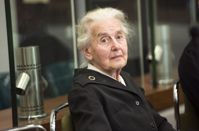 Holocaustleugnerin Ursula Haverbeck-Wetzel. Foto: epa/Steffi Loos