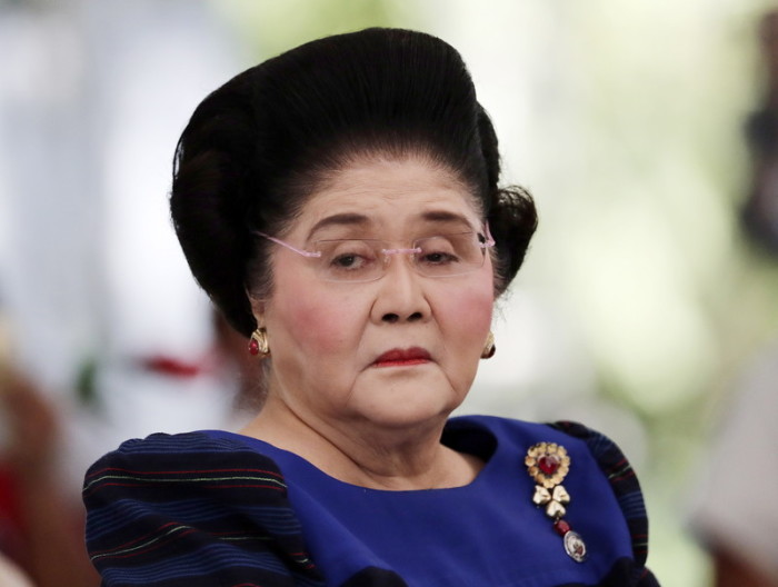 Die ehemalige philippinische «First Lady» Imelda Marcos. Foto: epa/Francis R. Malasig	