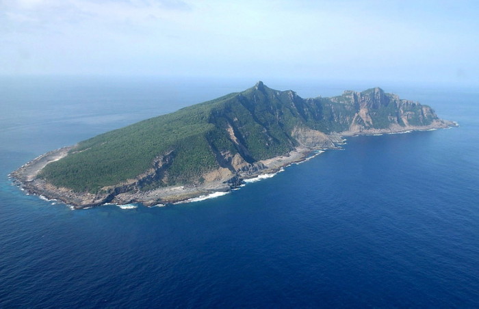  Uotsuri Island, eine der umstrittenen Senkakuinseln im Ostchinesichen Meer, welche von China, Taiwan and Japan beansprucht werden. Foto: epa/Hiroya Shimoji