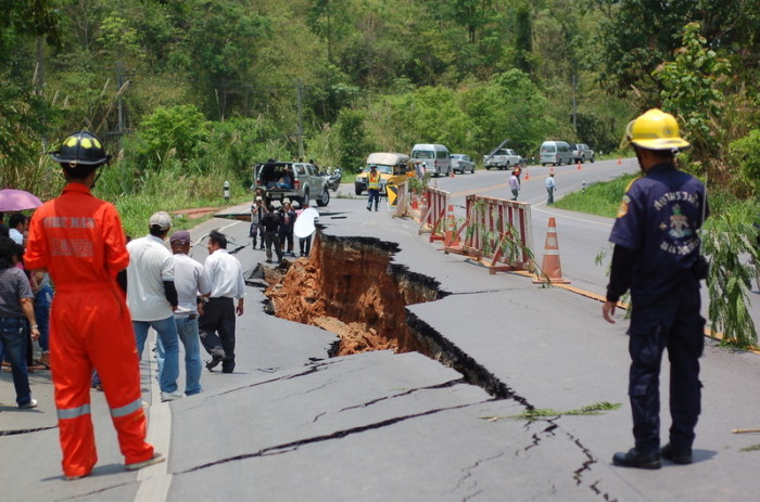 Ein Erdbeben der Stärke 6,3 hatte im Mai 2014 in Chiang Rai erhebliche Schäden angerichtet. Foto: epa/Chaichan Chaimun