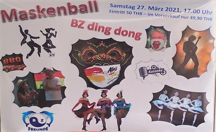 Maskenball zum Abschied vom Corona-Blues