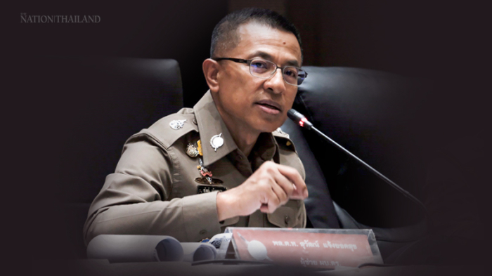 Thailands nationaler Polizeichef Suwat Jangyodsuk schickt einen Teil seiner Beamten zur Covid-19-Prävention ins Homeoffice. Foto: The Nation