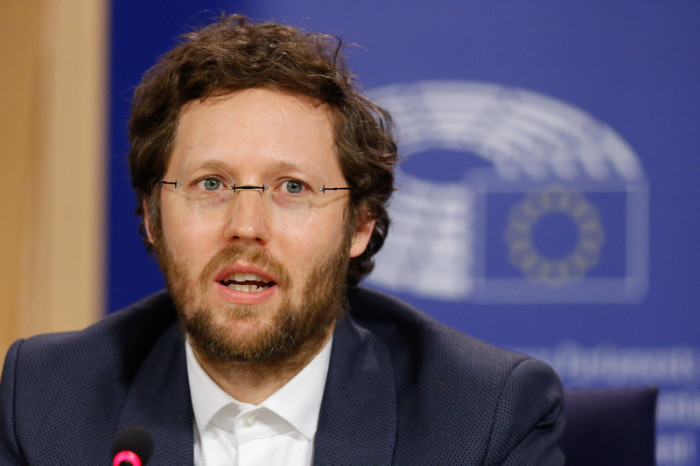 Jan Philipp Albrecht, Abgeordneter im Europaparlament. Foto: epa/Laurent Dubrule