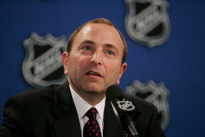 Gary Bettman, Kommissar des nationalen Eishockeyverbandes. Archivfoto: epa/Bruce Bennett