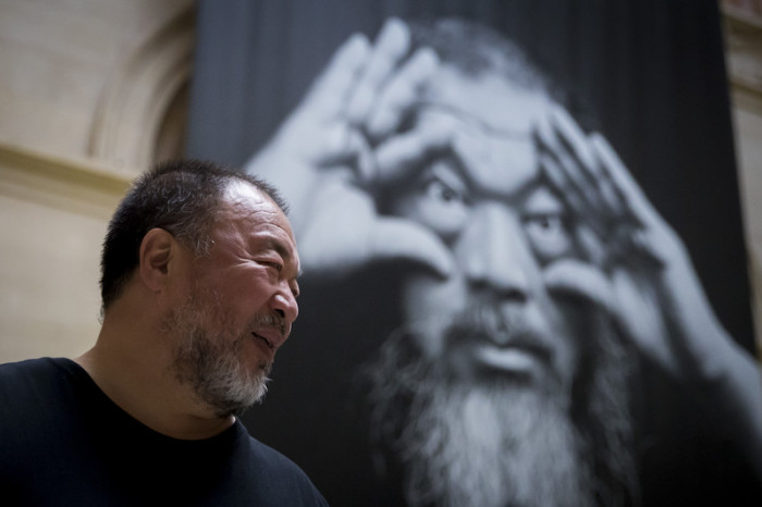  Der chinesische Künstler Ai Weiwei. Foto: epa/Christian Merz