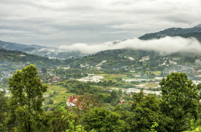 Blick vom Doi Suthep auf das Umland von Chiang Mai. Foto: jasonyu / Adobe Stock
