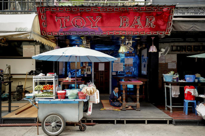 Straßenküche in Bangkok. Foto: epa/Diego Azubel